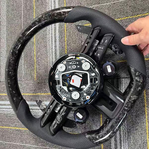 Volant en cuir pleine fleur de haute qualité pour <span class=keywords><strong>AMG</strong></span>, en Alcantara et fibre de carbone, pour Benzs W204 W205 W211 W212 W213 2005 2021 - Product Image 2