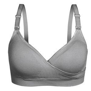 Sujetador de <span class=keywords><strong>lactancia</strong></span> de talla grande para amamantar sujetadores de maternidad sin costuras sin alambre embarazo <span class=keywords><strong>lactancia</strong></span> Bralette mujer <span class=keywords><strong>ropa</strong></span> <span class=keywords><strong>interior</strong></span> Sexy - Product Image 3