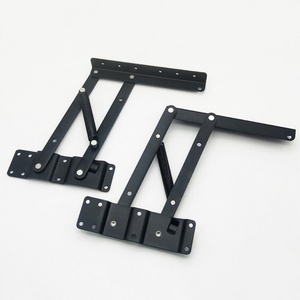 High Quality Iron Modern Small <b>Bed</b> Box Triangle Spring Hinge for <b>Sofa</b> <b>Bed</b> Apartment Living Room Screw-On - Product Image 1