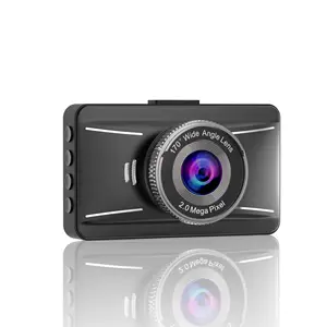 كاميرا مزدوجة العدسات عالية الدقة 1080 بكسل بالكامل كاميرا صندوق أسود للسيارة مسجل فيديو صغير أمامي وداخلي للسيارة كاميرا داش blackvue مزدوجة القنوات