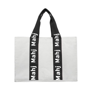 Wholesale logo Printed <b>Large</b> Capacity Stylish Women Custom Cotton <b>Canvas</b> Tote Shopping <b>Bag</b> - Product Image 1