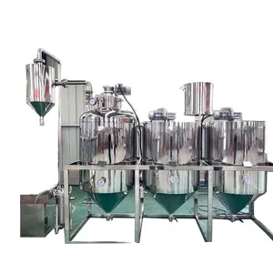 Máquina de refinação de óleo de palma, equipamento para processamento de óleo vegetal