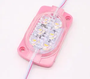 พื้นผิวติด 6 LED ไฟฉุกเฉิน Strobe ไฟกระพริบกันน้ําสําหรับรถบรรทุกรถยนต์ไฟเตือน LED