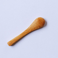 1 pièce, Mini cuillère, en Fiber de bambou, pour la crème glacée
