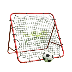 Vente flash MU <span class=keywords><strong>CHAN</strong></span> But de <span class=keywords><strong>football</strong></span> de rebond pour jeunes, panneau d'entraînement en tuyau de fer, filet élastique rouge 100 cm, facile à transporter, équipement d'agilité - Product Image 4