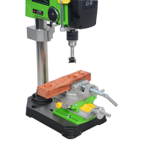 Étau de presse à bois manuel de qualité DIY, réglable et pivotant, à glissière croisée à <span class=keywords><strong>deux</strong></span> <span class=keywords><strong>axes</strong></span>, avec mors rotatifs et mors biseautés pour le travail du bois - Product Image 2