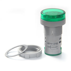 AD101-22VM 6v-600v पीले गोल प्रकार प्लास्टिक के नेतृत्व वाले सूचक वोल्टमीटर पायलट प्रकाश - Product Image 3