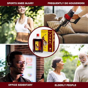 Китайское масло «Красный Тигр» для активации, снятия боли в костях и мышцах, массажа при растяжениях, согревающее эфирное масло для талии и ног - Product Image 2