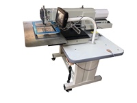 Machine à coudre industrielle automatique à commande électronique pour chaussures/sacs en cuir