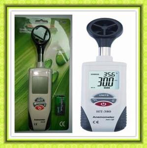 เครื่องวัดความเร็วลมแบบดิจิตอลพกพา ยี่ห้อ Hti รุ่น HT-380 ยอดนิยม ผลิตในจีน มีสินค้าในสต็อกจำนวนมากสำหรับขาย - Product Image 5