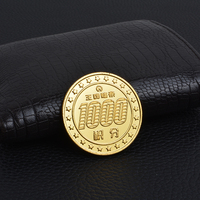 Pièce de monnaie commémorative de défi en métal peinte sur mesure, gaufrée, d'art populaire européen, de haute qualité, très vendue