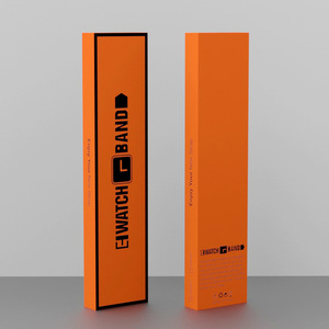 Caja de Papel Personalizada de Fábrica OEM, Caja de Embalaje de Papel y Plástico, Bandeja Interior para Correa de Reloj, Paquete de Venta al por Mayor y Menor - Product Image 3