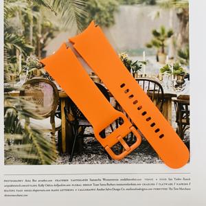 20Mm 22Mm Bracelet de montre en silicone Bracelet intelligent pour Samsung <span class=keywords><strong>Galaxy</strong></span> <span class=keywords><strong>Watch</strong></span> 3 <span class=keywords><strong>Active</strong></span> <span class=keywords><strong>2</strong></span> - Product Image 6