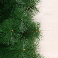 Arbre de Noël en PVC artificiel vert 60 90 120 180 210cm avec support en métal décoration de Noël de vacances d'intérieur et d'extérieur