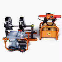 Machine de soudage par fusion à bout hydraulique HLY-200, fabriquée en Chine, adaptée aux tuyaux en PE, PP, PB, PVDF, HDPE, PVC