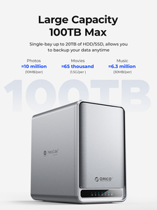 Máy chủ NAS cá nhân ORICO 2/5-Bay Lưu trữ đám mây Sao lưu dữ liệu Chia sẻ tập tin Truy cập từ xa Lưu trữ nối mạng cho văn phòng tại nhà - Product Image 4