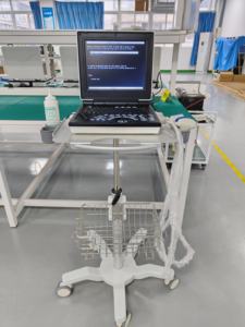 Mesin Doppler <span class=keywords><strong>Ultrasound</strong></span> elektrik hitam 12 inci, peralatan diagnostik dokter hewan, peralatan perangkat medis logam - Product Image 4