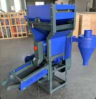 Machine de Moulin à Riz Automatique pour Paddy avec Séparateur de Pierres Vibrant, Décortiqueuse et Broyeur à Riz Diesel