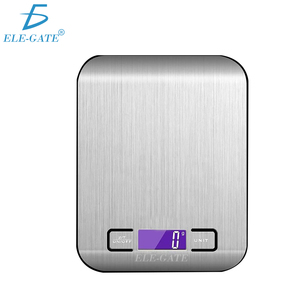 เครื่องชั่งครัวดิจิตอลสแตนเลส Ele-Gate ความจุ 10 กก. ความแม่นยำ 1 กรัม หน้าจอ LCD - Product Image 3