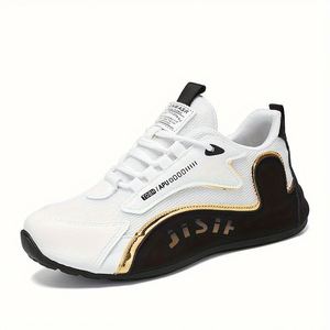 Nouvelles chaussures en daim pour hommes, couleur contrastée, polyvalentes, semelle souple, coupe basse, confortables, pour le voyage en plein air, la course à pied, respirantes, décontractées, sportives - Product Image 5