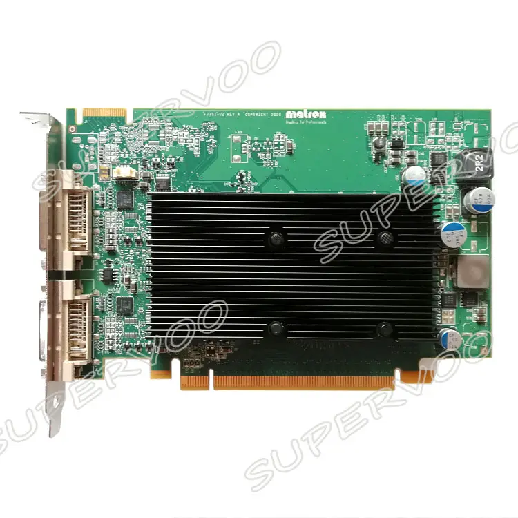 Matrox M-סדרת M9120 PCIe x16 M9120-E512F M9120 בתוספת LP PCIe x1 M9120-E512LAU1F M9120 בתוספת LP PCIe x16 M9120-E512LPUF גרפיקה