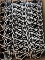 Support de fixation solaire Soeasy en aluminium pour panneaux photovoltaïques sur toiture à joint debout en métal