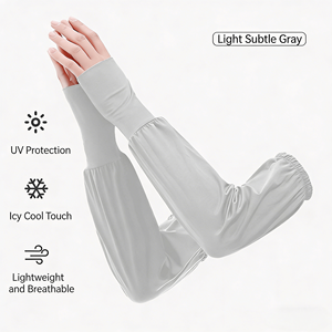 Manguitos <span class=keywords><strong>de</strong></span> compresión para brazos con protección solar UV, sublimados, para voleibol, béisbol universitario y ciclismo, para hombre y mujer, al por mayor - Product Image 5