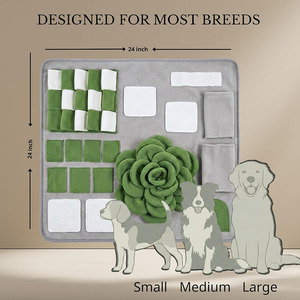 Alfombra Olfativa para Perros, Alfombra Interactiva para Alimentación Lenta, Estimulación Mental, Alivio del Aburrimiento para Perros - Product Image 2