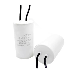 <span class=keywords><strong>CBB60</strong></span> 14UF 450V <span class=keywords><strong>450Vac</strong></span> <span class=keywords><strong>50</strong></span> <span class=keywords><strong>60Hz</strong></span> 40 70 21 Moteur de pompe à eau 220V <span class=keywords><strong>CBB60</strong></span> <span class=keywords><strong>Condensateur</strong></span> pour démarrage de Machine à laver Moteur 3Hp - Product Image 1