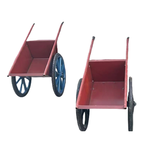 Carretilla de mano de dos ruedas de hierro cerrado resistente para uso industrial OEM personalizable estable y fuerte para trabajos de <span class=keywords><strong>transporte</strong></span> - Product Image 6