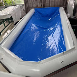 Bote Inflable de PVC Tipo <span class=keywords><strong>Jet</strong></span> Ski con Características de Seguridad, Listo para Surfear, Plataforma Flotante Resistente, Kit de Collarín para Aguas Oceánicas - Product Image 1