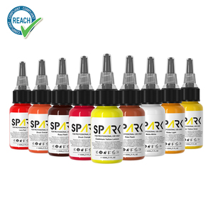 Tinta <span class=keywords><strong>de</strong></span> <span class=keywords><strong>tatuaje</strong></span> Premium permanente certificada por la UE profesional con pigmentos Premium rápidos y <span class=keywords><strong>de</strong></span> larga duración para tatuajes y arte corporal - Product Image 1