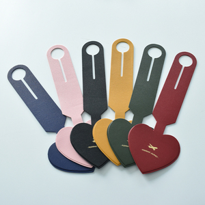 Etiqueta <span class=keywords><strong>de</strong></span> equipaje <span class=keywords><strong>de</strong></span> viaje <span class=keywords><strong>de</strong></span> cuero PU suave en forma <span class=keywords><strong>de</strong></span> corazón <span class=keywords><strong>de</strong></span> gran venta Etiquetas <span class=keywords><strong>de</strong></span> equipaje personalizadas con impresión UV Offset Digital <span class=keywords><strong>de</strong></span> pantalla <span class=keywords><strong>de</strong></span> seda con logotipo - Product Image 3