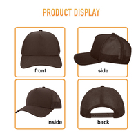 Gorra de Béisbol Estructurada para Equipos Deportivos Heycap, Bordado Personalizado en Color, Gorra Deportiva de Algodón con Cierre a Presión, OEM