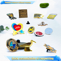 Pin Enamel Produsen Anime Bros Logam Keras Lencana Lucu Logo Kustom Pin Enamel Magnetik Lembut untuk Kerah