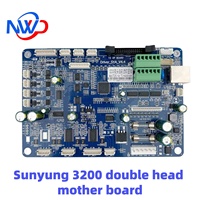 Kit de conversion d'imprimante Sunyung I3200 à 2 têtes, carte de contrôle pour machine d'impression, cartes double tête