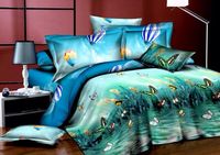 Impression 3D, 5D, 7D, Ensemble de draps en microfibre luxueux et confortable, Ensemble de literie moins cher et de bonne qualité