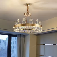 Zèle éclairage appel d'offres hôtel de luxe asfour salon or lustre en cristal lumière