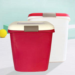 Personalizado Eco-Friendly Hermético Pet <span class=keywords><strong>Food</strong></span> Armazenamento Recipiente Plástico <span class=keywords><strong>Dog</strong></span> Cat Bird Pequenos Animais De Estimação Personalizável Logo Embalado Caixa - Product Image 2