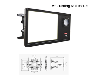 <span class=keywords><strong>ISO</strong></span> 5580 sertifikalı 14x17 inç LED endüstriyel <span class=keywords><strong>Film</strong></span> görüntüleyici-ayarlanabilir çift görünüm ve sürekli çalışma - Product Image 6