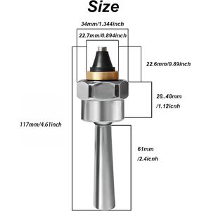 Ensemble de poignée de chasse d'eau manuelle en laiton pour urinoir à piston M962918-0020A – Pièce de rechange pour toilettes - Product Image 3