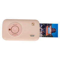 Printer Foto Warna HPRT Portabel Mini untuk Ponsel, Mesin Cetak Foto ID Saku, Imprimante Photo CP2100