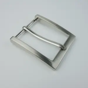 New style customizable 35MM custom logo belt buckle  pin buckle for men and ladys buckle blank