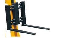 Empileur manuel pour mini-chariot élévateur à fourche, capacité de déplacement géante de 120kg, gerbeur manuel Liftsmart Straddle Leg