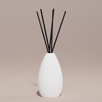 Diffuseur de parfum artisanal en céramique C&H, bouteille décorative pour diffuseur d'arômes, conteneur décoratif pour la maison