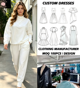 <b>White</b> Turtleneck Sweatshirt and Jogger <b>Set</b> Women <b>2</b> <b>Piece</b> Casual Loungewear Full Sleeve Loose Fit - Product Image 1