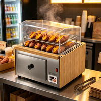 Machine Commerciale Intégrée KSJ-10Qty-1 pour la Cuisson et le Maintien au Chaud des Patates Douces, Cuiseur à Patates avec Fonction de Maintien au Chaud pour Magasins de Proximité