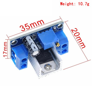 Lm317 Adjustable <b>Voltage</b> Regulator Module Dc Dc <b>Converter</b> With Heat Sink Linear Power Supply Board - Product Image 4
