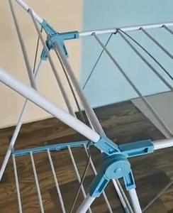 ราวตาก<span class=keywords><strong>ผ้า</strong></span>เหล็กพับได้ ใช้ได้ทั้งในบ้านและนอกบ้าน พร้อมเคลือบผง - Product Image 3