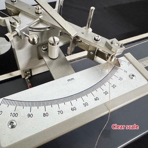 डिजिटल एलसीडी डिस्प्ले यार्न ट्विस्ट टेस्टर मशीन इलेक्ट्रॉनिक उच्च सटीकता स्वचालित धागे ट्विस्ट काउंटर टेस्टर - Product Image 6